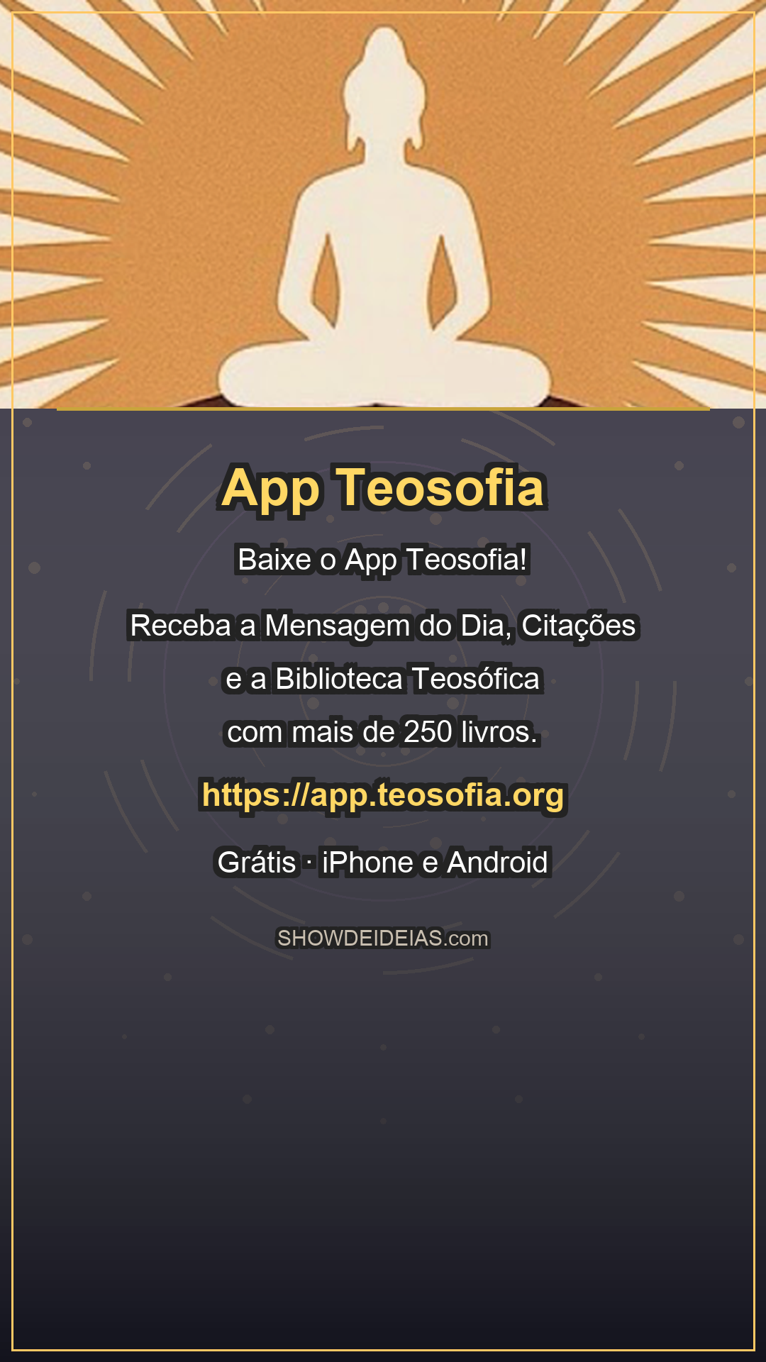 Convite App Teosofia