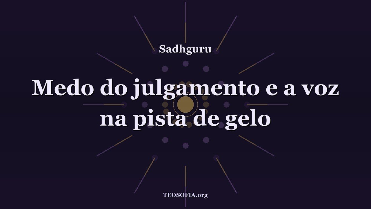 Thumbnail — Como parar de gastar energia com o julgamento alheio - Sadhguru