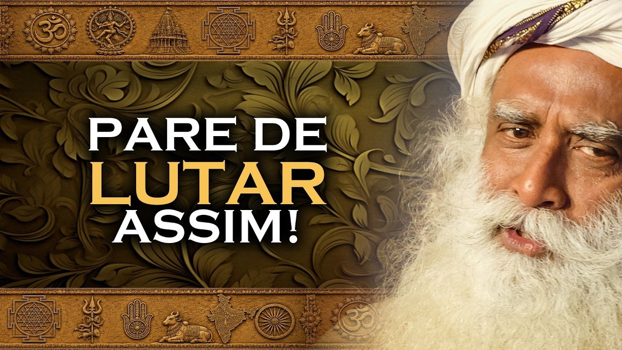 Thumbnail — Pare de Competir com o Universo e Viva Melhor - Sadhguru