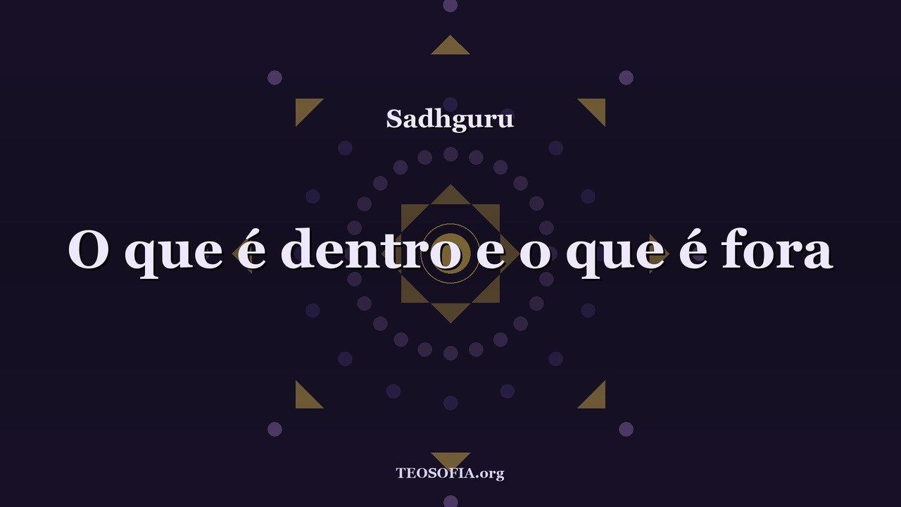 Thumbnail — Como se conhecer além da imagem que você criou - Sadhguru