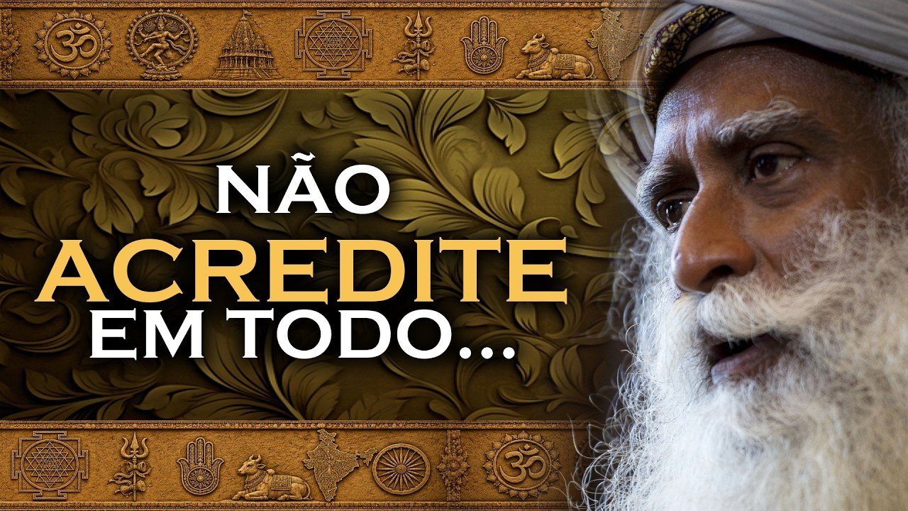 Thumbnail — O que fazer quando a IA ameaça sua carreira - Sadhguru